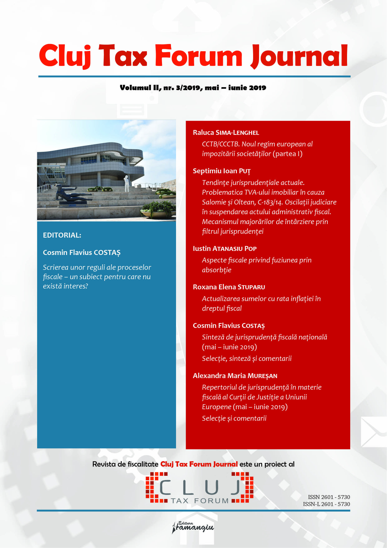 Cluj Tax Forum Journal 3_2019