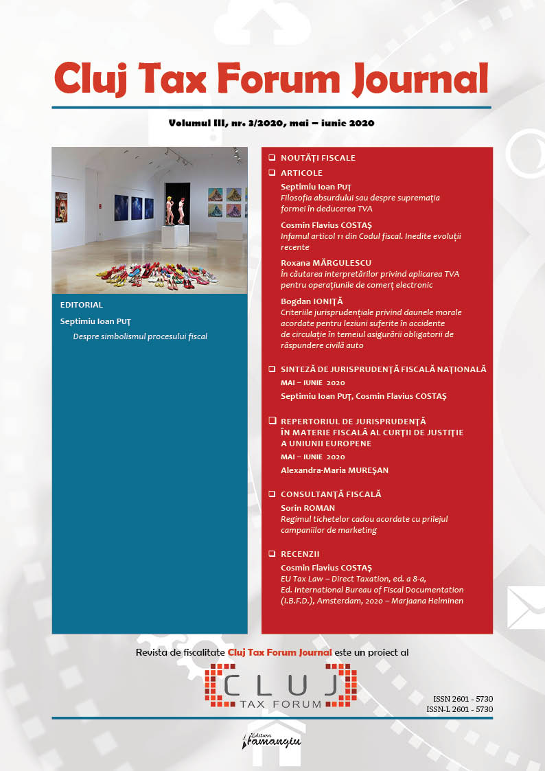 Cluj Tax Forum Journal 3_2020